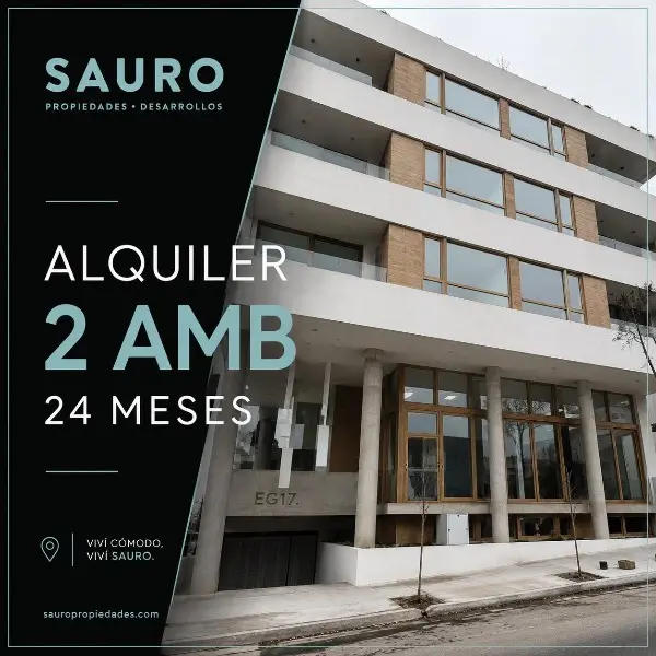 Departamento de 2 ambientes en alquiler en PLAYA GRANDE