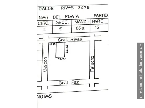Terreno en venta en LOMAS DE STELLA MARIS