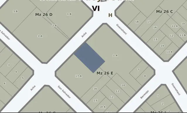 Terreno en venta en DEL PUERTO